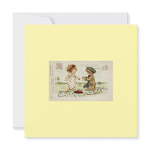 バレンタインのグリーティングカード