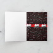 バレンタインのグリーティングカード シーズンカード (内部)