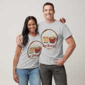 バレンタインのコーヒーLOVEブリュースター Tシャツ (ユニセックス)