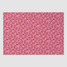 バレンタインのシート 薄葉紙