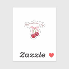 バレンタインのシール シール