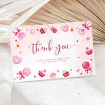 バレンタインのスイーツピンクの甘感謝していい人よ