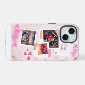 バレンタインのスマホケース iPhone 15ケース (裏面横)