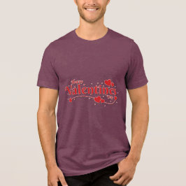 バレンタインのタイポグラフィー名言 トライブレンドTシャツ