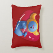 バレンタインのタウロス枕 アクセントクッション (正面(垂直))