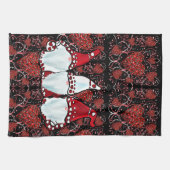 バレンタインのノーム キッチンタオル (横)