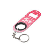 バレンタインのハートと愛 キーホルダー栓抜き (裏面アングル)