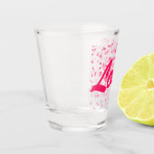 バレンタインのハートと愛 ショットグラス (左)