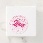 バレンタインのハートと愛 フェイバータグ (インサイチュ)