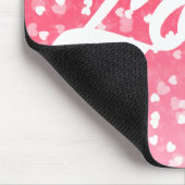 バレンタインのハートと愛 マウスパッド (コーナー)