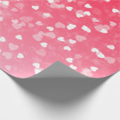 バレンタインのハートと愛 ラッピングペーパー (角)