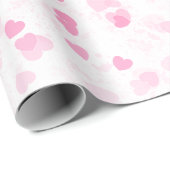 バレンタインのハートと愛 ラッピングペーパー (ロールコーナー)