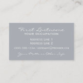 バレンタインのハートのカスタムな名刺 名刺 (裏面)