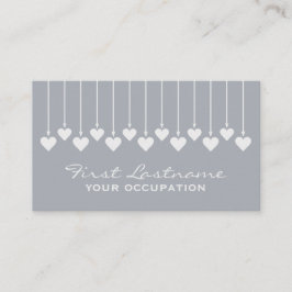 バレンタインのハートのカスタムな名刺 名刺