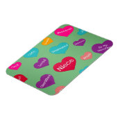 バレンタインのハートは甘い姪のために！ マグネット (左側)