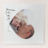 バレンタインのハートカスタム写真パズル ジグソーパズル (横)