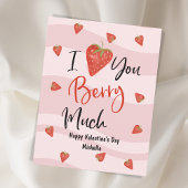 バレンタインのハート名言 愛してるよ ベリー マッチ シーズンカード