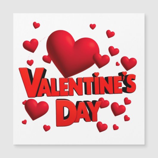 バレンタインのハート愛 (正面)