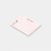 バレンタインのバラのイタリアン・グレーハウンド ポストイット (アングル)