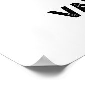 バレンタインのバレンタインデーおもしろいンハーブプン ポスター (角)