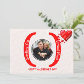 バレンタインのバーチャルHUGS写真恋しく思のYouカード (スタンド正面)