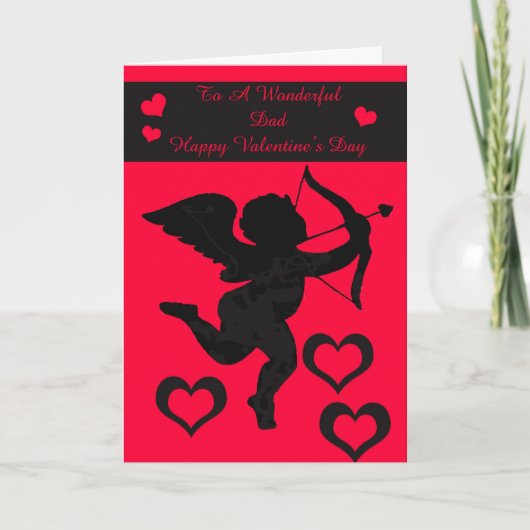 バレンタインのパパカード シーズンカード (正面)