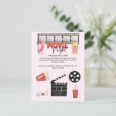 バレンタインのパーティー映画ナイト シーズンポストカード (スタンド正面)