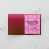 バレンタインのプリンセス シーズンカード (内部)