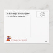 バレンタインのマウスのラブレター シーズンポストカード (裏面)