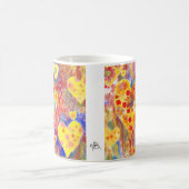 バレンタインのマグあなたの恋人のかわいらしハート モーフィングマグカップ (中央)