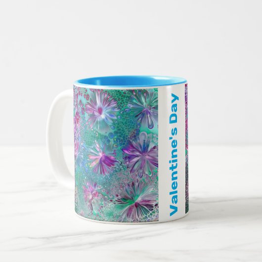 バレンタインのマグカップ ツートーンマグカップ (正面左)