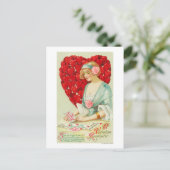 バレンタインのメモ シーズンポストカード (スタンド正面)