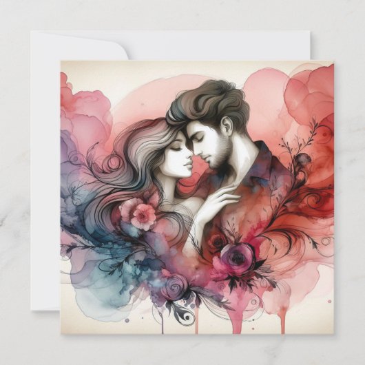 バレンタインのラブカード カード (正面)