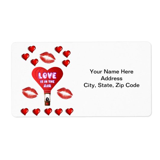 バレンタインのラベルヴィンテージ ラベル (正面)