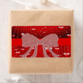 バレンタインのラベル ラベル (インサイチュ)