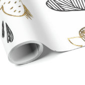 バレンタインのロマンチックな愛継ぎ目が無いパターン(2) ラッピングペーパー (ロールコーナー)