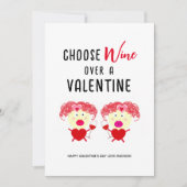 バレンタインのワインを選おもしろいぶ シーズンカード (正面)