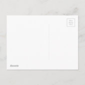 バレンタインの上品I シーズンポストカード (裏面)