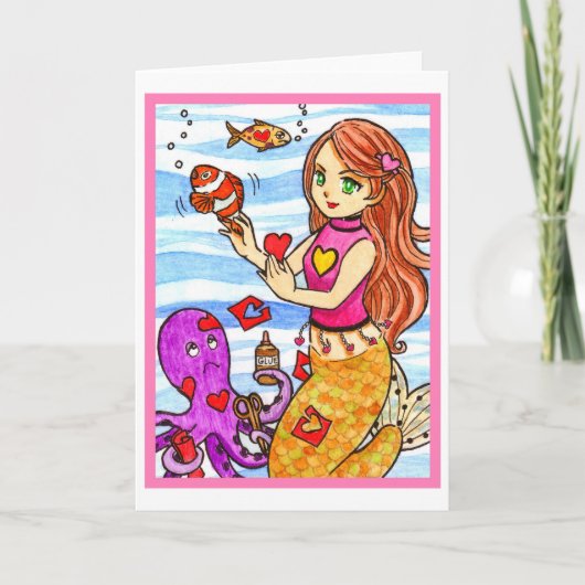 バレンタインの人魚 シーズンカード (正面)