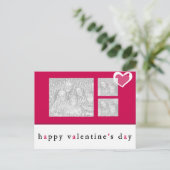 バレンタインの写真はがき シーズンポストカード (スタンド正面)