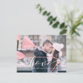 バレンタインの写真はがき | ピンクの愛 シーズンポストカード (スタンド正面)