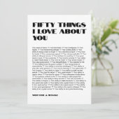 バレンタインの写真をメッセージと共にアップカスタムロード サンキューカード (スタンド正面)