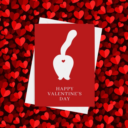 バレンタインの写真を追加する私と私の猫の休日 シーズンカード