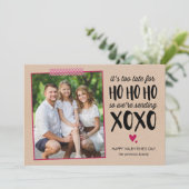 バレンタインの写真カードに遅すぎない シーズンカード (スタンド正面)