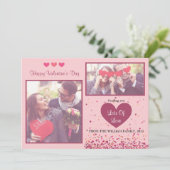 バレンタインの写真カード シーズンカード (スタンド正面)