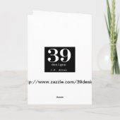 バレンタインの写真カード シーズンカード (裏面)