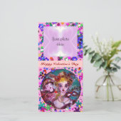 バレンタインの化粧用マスク シーズンカード (スタンド正面)