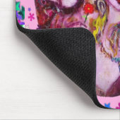 バレンタインの化粧用マスク マウスパッド (コーナー)