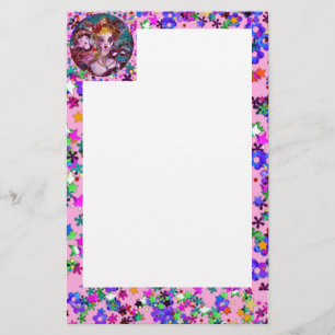 バレンタインの化粧用マスク 便箋