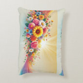 バレンタインの大きカスタムい枕 アクセントクッション (裏面(縦))